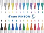 Pilot Pilot 4074, Pintor, akrylový popisovač, hrot 0,9 1,5 mm, různé barvy, ks Barva Pintor,