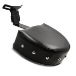 Harley-Davidson Softail Heritage Custom/114 18-21, opěrka řidiče, nýty, černá