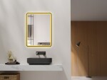 Zrcadlo se senzorem SAT Vision 60x80 cm černá SATZVI6080CE SATZVI6080CE