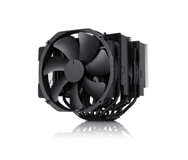 NOCTUA Chladič CPU NH-D15 chromax.black, 2x 140mm, LGA1851, AM5, černá EDF_1074012
