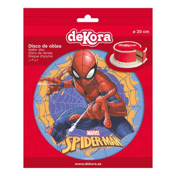 Dortisimo Jedlý papír Dekora Spider-man 20 cm