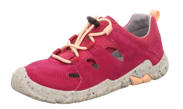 Dívčí celoroční boty Barefit TRACE, Superfit, 1-006037-5000, červená - 33
