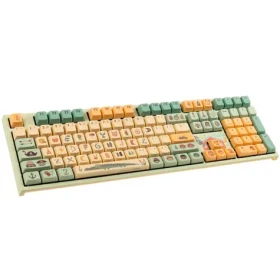 Ducky x Dimanche One 2 Pro Peter Pan Varmilo V2 Iris zelená / herní klávesnice / mechanická / drátová USB-C / US (DKON2208S-JTWPHZZW2)