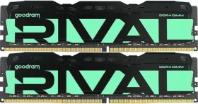 Goodram Rival Radiant 32GB (2x16GB) / Operační paměť / DDR4 / 3200 MHz / CL16 / DIMM (GGRGD4-32L16A/32GDC)