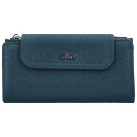 Trendy dámská koženková peněženka Coveri Elaya, modrá