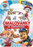 Omalovánky se samolepkami Tlapková patrola