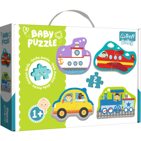 Puzzles - Baby Classic - Dopravní vozidla