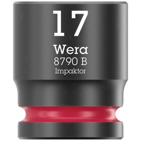 Wera 8790 B Impaktor 05005508001 vnější šestihran vložka pro nástrčný klíč 17 mm 1 ks 3/8