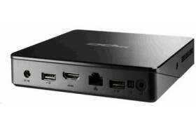 Shuttle XPC nano NS02EV2 černá / Mini-PC / Cortex-A53 / 2GB DDR3L / 16GB eMMC / GigE / Bez OS (NS02EV2)