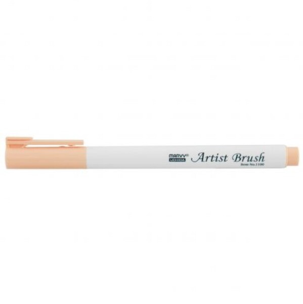 MARVY Artist Brush 1100-16 fix štětcový hrot – barvy vodní báze brush pen na papír lettering kaligrafie rozmývatelný mísitelný acid free netoxický