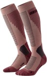 CEP Cold Weather podkolenky dámské rose - CEP dámské běžecké kompresní podkolenky COLD WEATHER - rose Velikost: II (25-31 cm obvod lýtka)