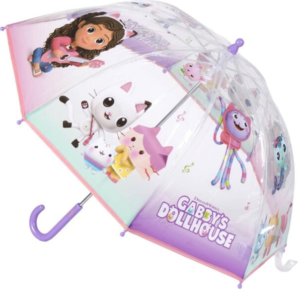 Dětský manuální deštník Gabinčin kouzelný domeček - Alltoys Cerdá