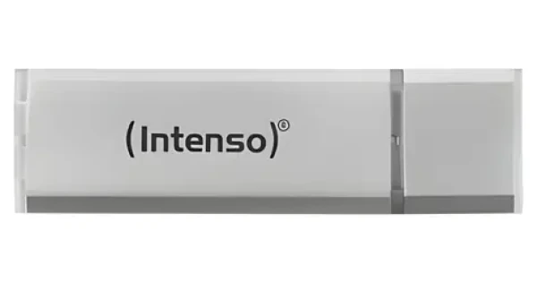 Intenso Alu Line 32GB stříbrná / Flash disk / USB 2.0 / čtení: 28 MB/s / zápis: 6,5 MB/s (3521482)