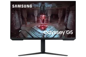 Zánovní - 32" SAMSUNG Odyssey G5 černá / VA / 2560x1400 / 16:9 / 1ms / 3000:1 / 300cd-m2 / HDMI + DP / VESA / zánovní (LS32CG510EUXEN.zánovní)