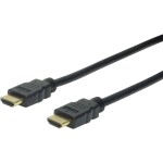 Digitus HDMI kabel Zástrčka HDMI-A, Zástrčka HDMI-A 1.00 m černá AK-330107-010-S #####4K UHD, Audio Return Channel, pozlacené kontakty HDMI kabel - Digitus Assmann AK-330107-010-S