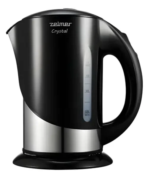 Zelmer ZCK7630B Crystal černá / Rychlovarná konvice / 2200W / 1,7 l