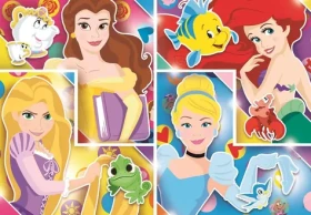 Clementoni PUZZLE Disney princezny: S kamarády