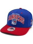 Mitchell & Ness Pánská kšiltovka New York Rangers NHL Team Arch Classic Red Stretch-Snap - Černá