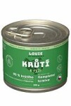 Louie Dog konz. Krůtí s rýží a prebiotiky 200g