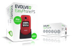 EVOLVEO EasyPhone FS + stojánek červená / 2.8" / 3MP / SOS / microSDHC (SGM EP-771-FSR)