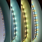 REA - Zrcadlo LED R-9045 90cm + 45cm HOM-08532