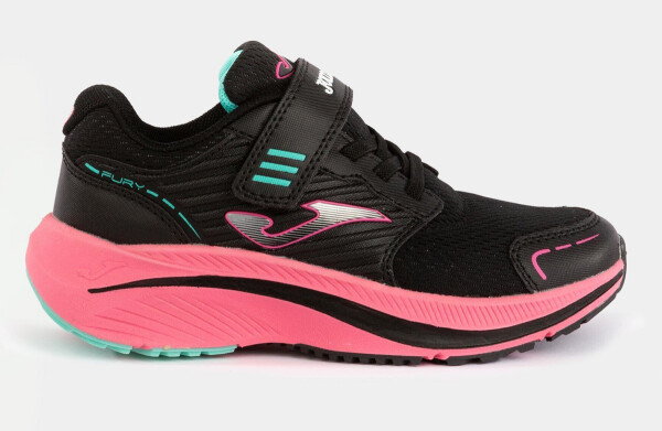 Joma FURY JR 2241 Dětské tenisky černo / růžové 33