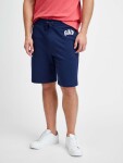 Modré pánské kraťasy GAP Logo mini arch shorts