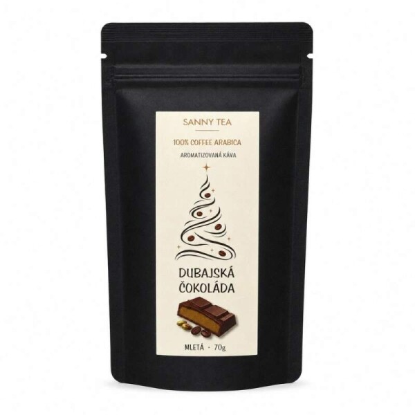 Aromatizovaná káva Dubajská čokoláda vánoční 70g