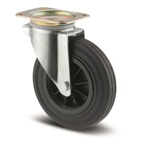 Tente Kolečko na odpadové kontejnery 200 mm,otočné 759