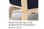 BRADOP Pevné trojkřeslo ROLF R73