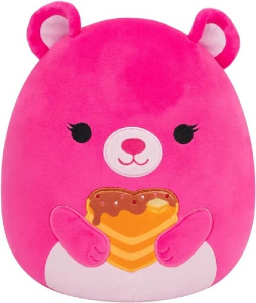 Squishmallows Růžový medvěd - Delia 20 cm