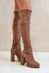 Kozačky na podpatku model 203507 Step in style 39
