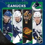 JF Turner Kalendář Vancouver Canucks NHL 2025 Wall Calendar
