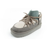 D.Franklin dámské sněhule zimní módní zateplené boty šedé dámské 39