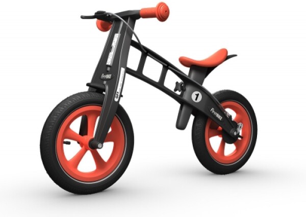 Odrážedlo FirstBike Limited edition orange - ZDARMA dopravné, košík a zvonek!