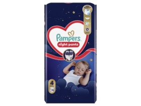 Pampers Pants Night, vel. 4, 52 ks