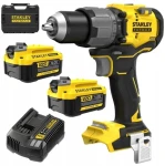 Stanley SFMCD726M2T-QW / Aku vrtací šroubovák / 18 V / 2x akumulátor 4 Ah (SFMCD726M2T-QW)