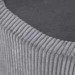 PLUSH NEST PLUSH NEST Suchý bazén kulatý Manšestr světle šedý Ø 90 × 30 cm s 200 míčky