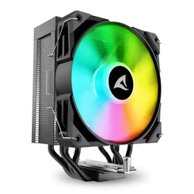 Sharkoon A50 RGB černá / 1x 120mm / 230W TDP / 1800 RPM @ 30 dB / RGB / AMD + Intel (4044951042029)