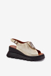 Bota na klínech model 213004 Step in style 37
