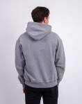 ONE OF XX Grey Melange Embroidered Hoodie Grey Melange L