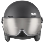 Lyžařská helma Uvex WANTED VISOR PRO V S1-S3, black Helmy vel.: L/58-61
