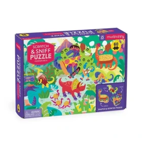 Mudpuppy Puzzle Pizzasaurus s vůní