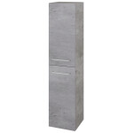 Dřevojas - Vysoká skříň DOS SVD2 35 - D01 Beton / Úchytka T04 / D01 Beton / Pravé 62807EP