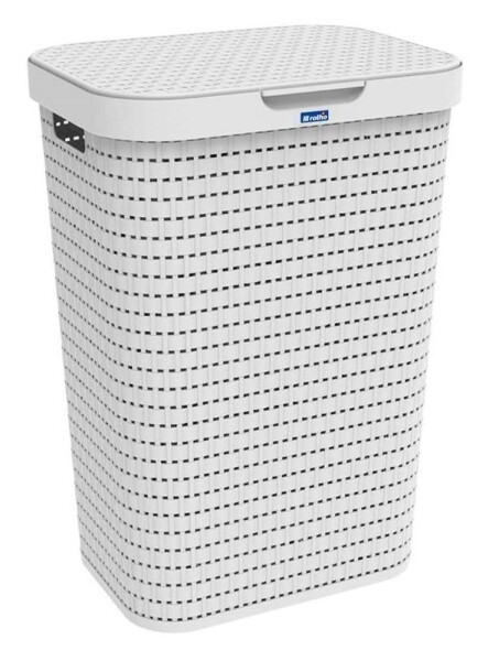 ROTHO Koš na prádlo COUNTRY 55 L - bílý