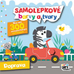 Samolepkové barvy tvary Doprava