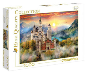Puzzle Zámek Neuschwainstein 2000 dílků - Clementoni