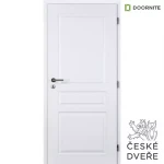 Interiérové dveře Troja plné 60P bílé