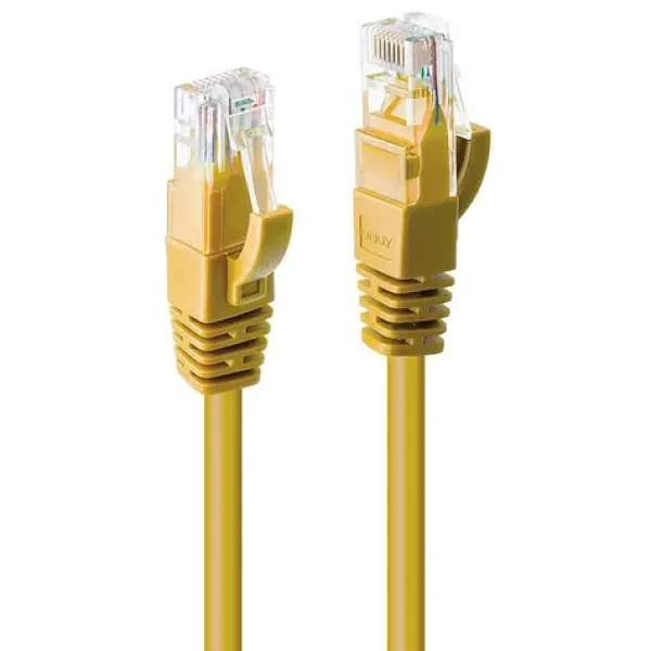 Lindy Cat.6 U/UTP žlutý / Síťový kabel / 10 m / RJ-45 (48067)
