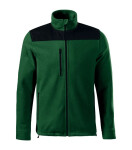 Effect fleece unisex lahvově zelená M